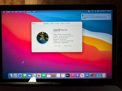 Apple MacBook 12” (Retina, 2015) – 8GB RAM, 1.3 GHZ – LEER Foto 1 de 4