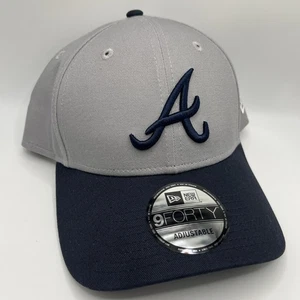 Atlanta Braves Baseball Cap New Era 9Forty MLB Adult Adjustable Snapback NWT - Picture 1 of 5