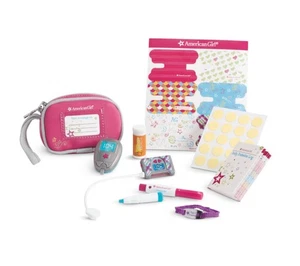 KIT CUIDADO DIABETES NIÑA AMERICANA PARA MUÑECA 18" - NUEVO EN CAJA - Imagen 1 de 1