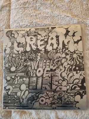 Cream Wheels of Fire 2 LP Atco 1968 Vinyl First Press Foil Cover Clapton MINT Foto 1 de 4
