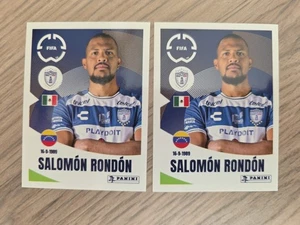 2x Pegatina Panini Copa Mundial de Clubes de la FIFA 2025 Salomon Rondon Pachuca #530 Venezuela - Imagen 1 de 2