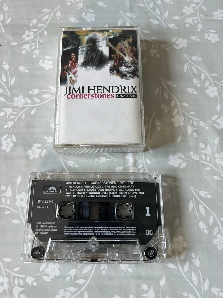 JIMI HENDRIX – Cornerstones 1967 - 1970 - CASSETTE TAPE - 1990 - Image 1 of 1