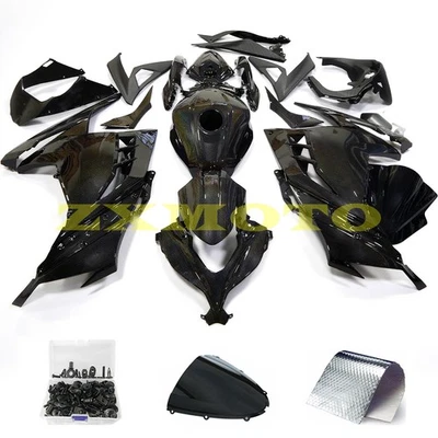 Kit de carenado camaleón de metal pintado con láser + perno para Kawasaki Ninja 300 2013-2017 Foto 1 de 4