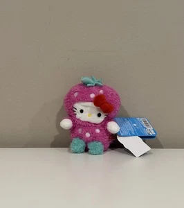 BumBumz Hello Kitty and Friends 4.5” Strawberry 🍓 Fruit Plush Bum Bumz NEW 2025 - Picture 1 of 1