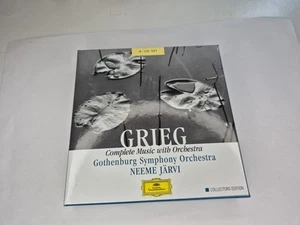 Grieg Complete Music With Orchestra Neeme Jarvi 6 CD DG Collector's Edition - Picture 1 of 4