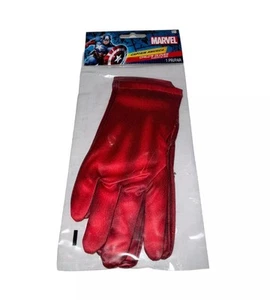 Guantes Capitán América 1 Par Marvel Avengers Montar 7.5 pulgadas Niños NUEVO - Imagen 1 de 4