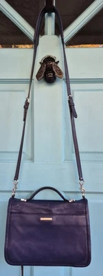 Rebecca Minkoff M.A.B Bag Satchel Navy Blue  Bag Leather - Image 1 of 4