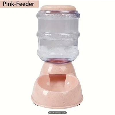 Alimentador de comida autodispensable para mascotas perros gatos dispensador de gravedad automático plato cuenco Foto 1 de 4