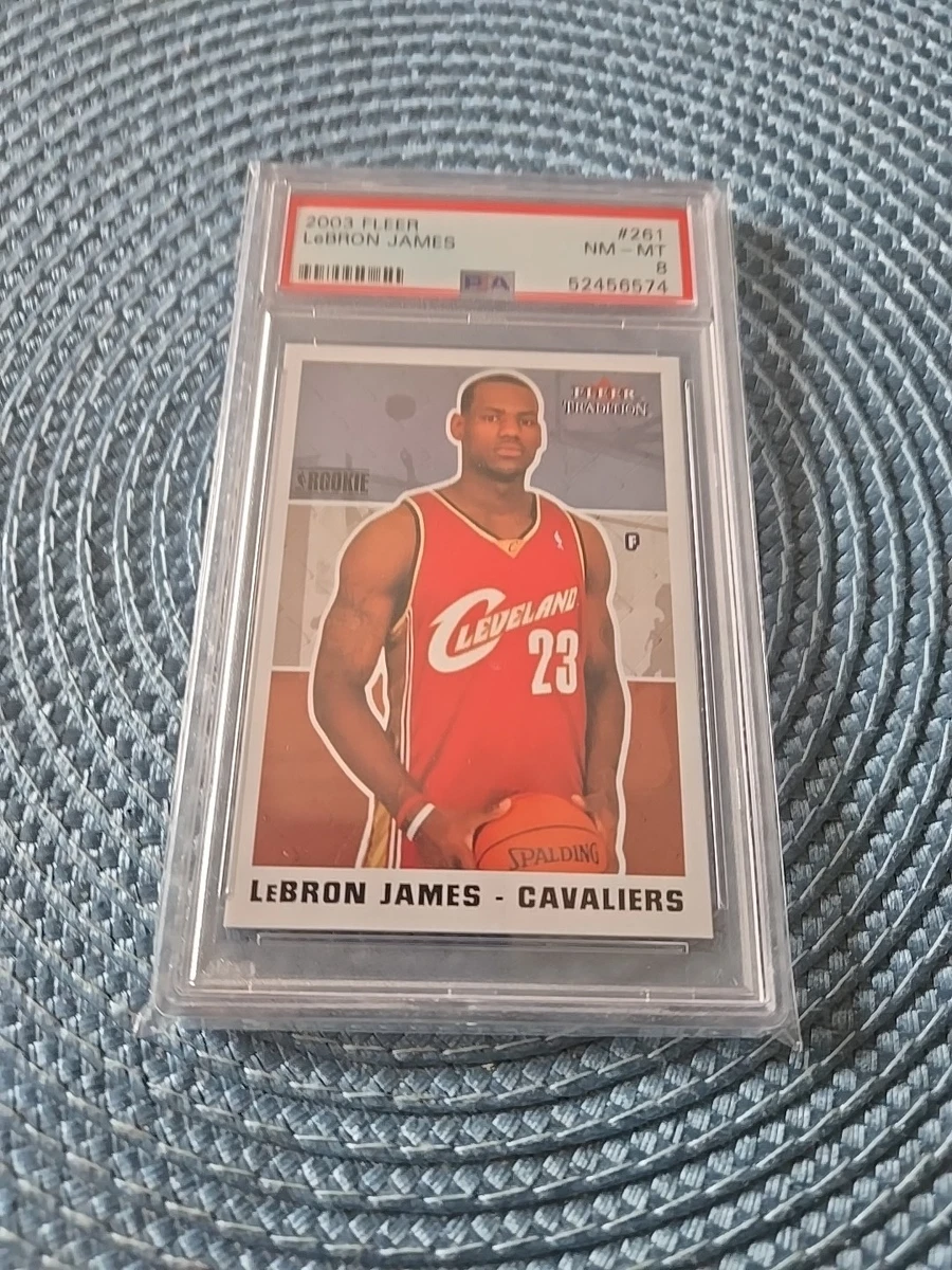 Fleer LeBron James Basketball Rookie Trading Card Singles for sale