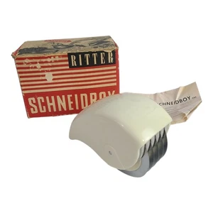 Vintage Ritter Schneidboy Handheld Slicer Rolling Vegetables Original Box German - Picture 1 of 13