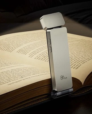 86lux Reading Light Rechargeable Book Light for Reading in Bed Ultralight Cli... - Imagem 1 de 4