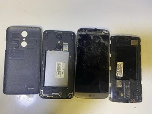 Zestaw 3x Lg Smartphone NIEPRZETESTOWANY - CZĘŚCI ZAMIENNE LUB NAPRAWY - Zdjęcie 1 z 10