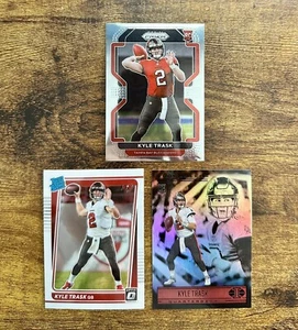 Kyle Trask RC Rookie Card Lot x3 2021 Buccaneers Florida Gators - Bild 1 von 2