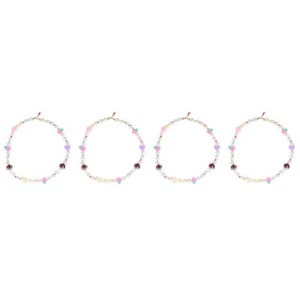 4 Count Imitation Pearl Mobile Phone Charm Beaded Camera Hanging Ropes - Zdjęcie 1 z 12