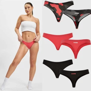 DNGRS Dangerous Slip Trust Damen Ladies Unterwäsche Tanga Underwear Logo Neu - Picture 1 of 25