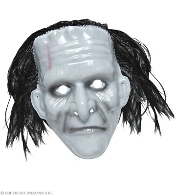 Widmann Maske Ungeheuer Kunstoff mit Haaren - Bild 1 von 2