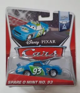 CARS Disney SPARE O MINT 93 piston cup 2014 nr 16/16 mattel 1:55 pixar maclama - Foto 1 di 6