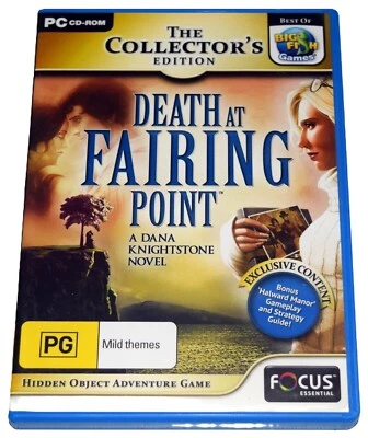 Death at Fairing Point: A Dana Knightstone Novel PC CD Rom Hidden Object Game - Image 1 of 2