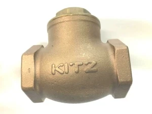 Kitz Bronze Swing Check Valve 1-1/2 " New Threaded N.P.T 125 - Picture 1 of 4