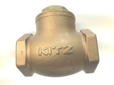 Kitz Bronze Swing Check Valve 1-1/2 " New Threaded N.P.T 125 - Image 1 of 4