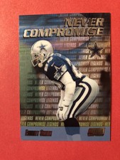 1999 Stadium Club Chrome Emmitt Smith Never Compromise #NC34