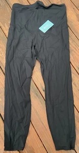 JOYSPELS Maternity Black Athletic Leggings Pants Slight Flare NWT Size XXL - Picture 1 of 3