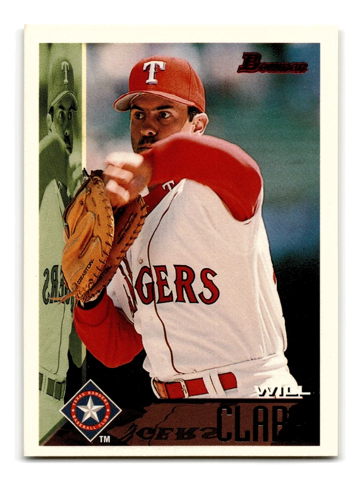 Will Clark 1995 Bowman #403 Texas Rangers NM-MINT - Image 1 of 2