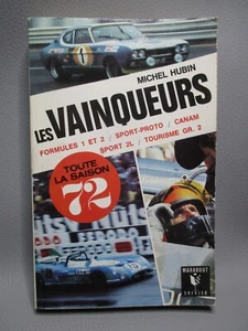 DV10464 MARABOUT LIVRE LES VAINQUEURS TOUTE LA SAISON 72 Michel Hubin - Imagen 1 de 6