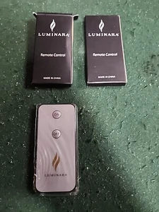 Juego De 2 Velas Luminara Sin Llama Moca Brillo Control Remoto 5" Totalmente Nuevas - Imagen 1 de 2
