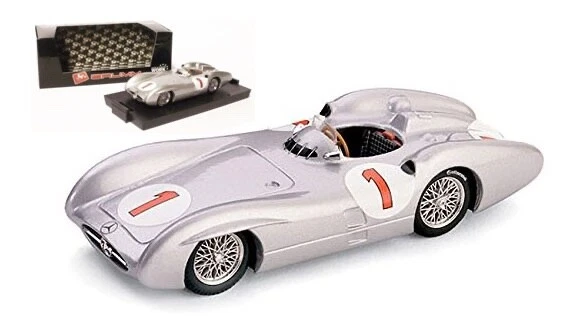 Brumm Mercedes W196C 1954 - J M Fangio World Champion 1/43 Scale - Image 1 of 1