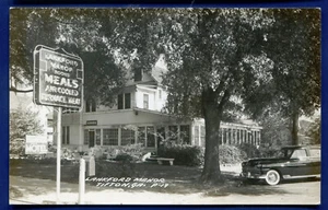 Tipton Georgia Lankford Manor Photo Postcard - Picture 1 of 2
