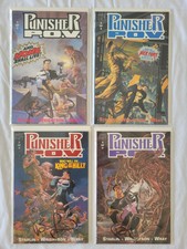 MARVEL COMICS LOT: PUNISHER  P.O.V. #1-4 (1991) - Signed by WRIGHTSON