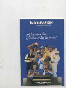Mattel Intellivision Catalog Atari 2600 MANUAL ONLY Authentic Original - Picture 1 of 1