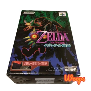 The Legend Of ZELDA Majora's Mask Memory Nintendo 64 Action Adventure Game JPN - Picture 1 of 3