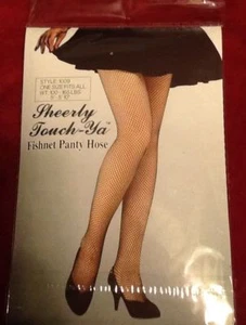 Black Fishnet Pantyhose Hosiery Women's Stockings Fashion Accessory - Picture 1 of 2