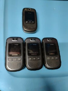 Lot of 4 Verizon Samsung  U640 U660 Cellphones,Fully Functional,Nice Condition - Picture 1 of 12