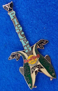 LAS VEGAS HOTEL BIRTHDAY PISCES FISH ZODIAC STAR SIGN GUITAR Hard Rock Cafe PIN - Picture 1 of 1