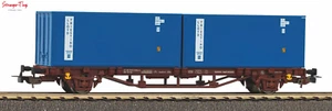 Piko Hobby FS Flat Wagon con 2 x 20' Contenedor Carga IV Escala 1:87, Escala HO - Imagen 1 de 1