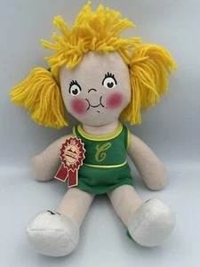 Muñeca de peluche Campbell's vintage suave y segura Animal Fair 1985 con etiqueta 13" - Imagen 1 de 6