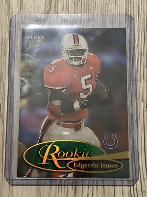 JCH2021 1999 Fleer Ultra Edgerrin James #272R Rookie RC HOF - Image 1 of 4
