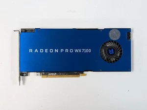 AMD Radeon Pro WX7100 8GB GDDR5 PCI-E 16x 4x Display Port Graphics Video Card - Picture 1 of 7