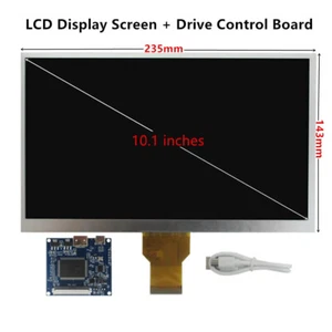 10.1 Inch Screen Control Driver Board HDMI-Compatible For Raspberry Pi 1 2 3 PC - Picture 1 of 5