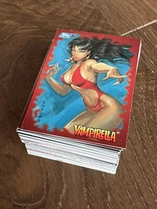 VISONS OF VAMPIRELLA Sammelkarten Set 1 - 90 Cards - Images Topps *komplett* - Bild 1 von 4