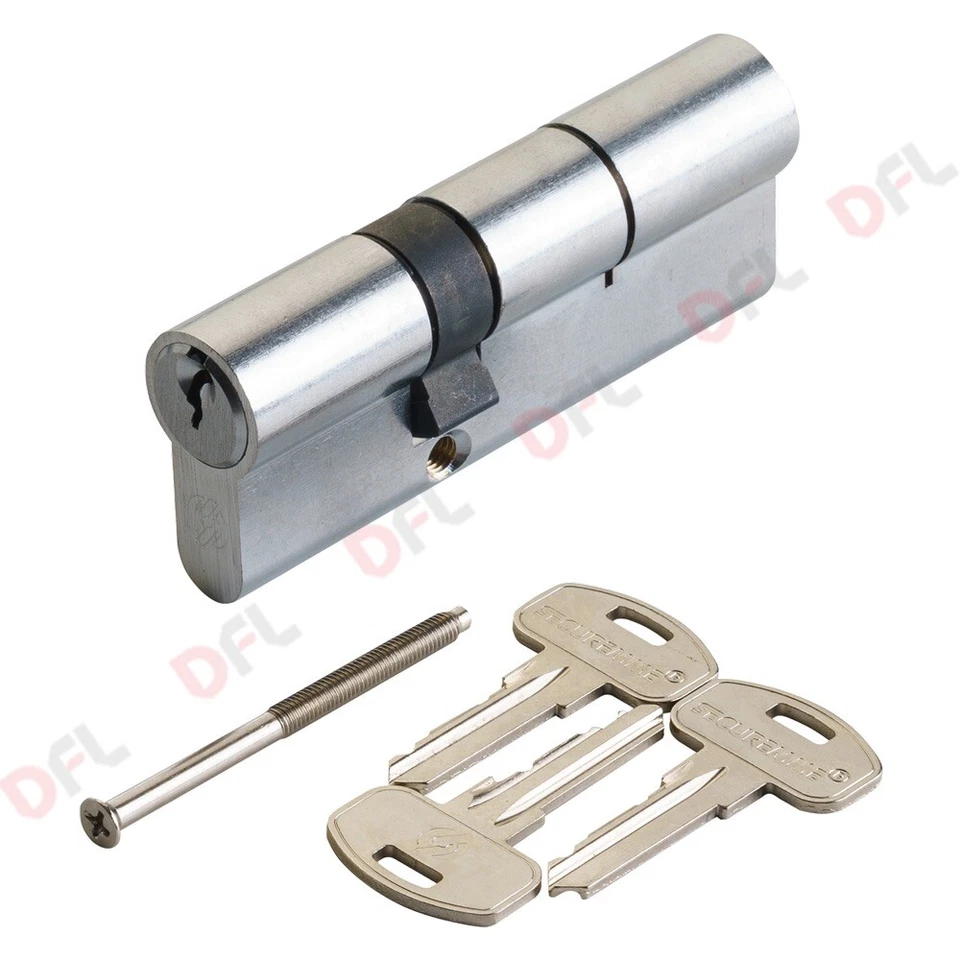 FE1532 Cilindro SECUREMME Sagomato Profilato Doppio Serie KY Europeo A 5 Spine - Immagine 1 di 1