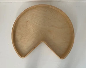 Rev-A-Shelf LD-4BW-401-24-1 Lazy Susan Banded Wood 24” Kidney Tray no hole - Picture 1 of 6