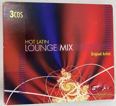 Hot Latin Lounge Mix [Digipak] by Various Artists 3-CD set 2005 Madacy GOOD COND - Image 1 of 4