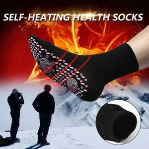 1/5Tourmaline Magnetic Socks Self-Heating Magnetic Therapy Massage Thermal Socks - Picture 1 of 16