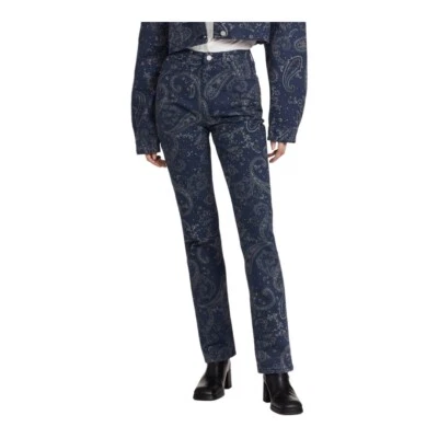 WeWoreWhat Paisley Icon Denim Jeans NEW Size 27 - Image 1 of 4