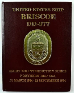USS Briscoe (DD-977) 1994 Northern Red Sea Deployment Cruise Book - Picture 1 of 13
