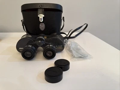VTG Jason 6x12x30 Binoculars Model 195 w/Case ~ Use With Or Without Glasses~ EUC - Image 1 of 4